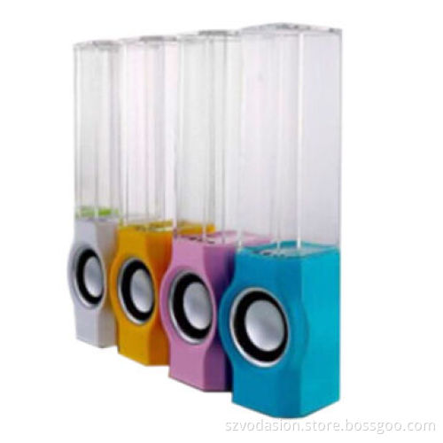 2014 hot selling USB super bass water dance Bluetooth speaker with colorful LED lights